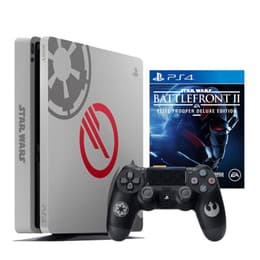 PlayStation 4 Slim 1000GB - Grau - Limited Edition Star Wars Battlefront II + Star Wars Battlefront II