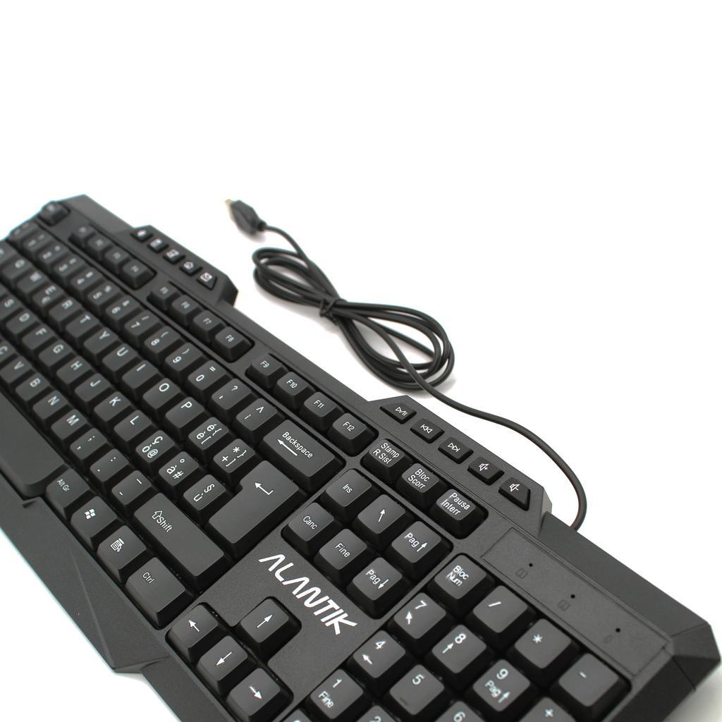 Alantik Tastatur QWERTY Italienisch KBALM2 Kit Mouse and Keyboard