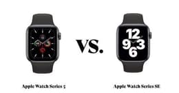 Apple Watch 5 vs SE: Wer hat hier die Nase vorne?