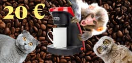 Eine Kaffeemaschine für 20 €