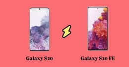 Samsung Galaxy S20 FE vs Galaxy S20+: Wo liegt der Unterschied