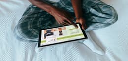 Ein Tablet, welches an Black Friday angeboten wird
