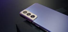 Ein violettes S21 Plus