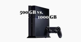 Welchen Speicherplatz soll ich für meine PS4 wählen?