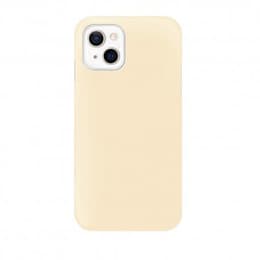 Hülle iPhone 13 mini - Silikon - Beige