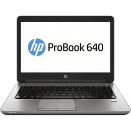 Hp ProBook 640 G1 14" Core i5 2.6 GHz - SSD 256 GB - 8GB AZERTY - Französisch