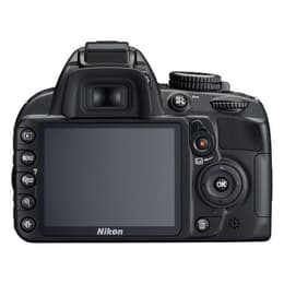 Reflex - Nikon D3100 - Schwarz + Objektiv 18-105 mm