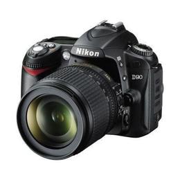 Reflex - Nikon D90  schwarz + Objektiv  Nikon AF-S DX VR-18-105 mm 1: 3,5 - 5,6 G ED