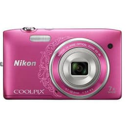 Kompakt - Nikon Coolpix S35006 - Rosa