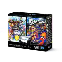 Wii U Premium 32GB - Schwarz + Super Smash Bros and Splatoon