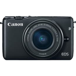 Hybrid - Canon EOS M10 - Schwarz + Objektiv 15-45 min
