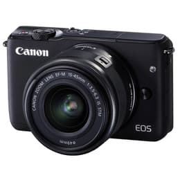 Hybrid - Canon EOS M10 - Schwarz + Objektiv 15-45 min