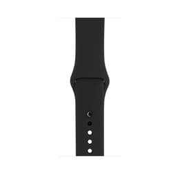 Apple Watch (Series 4) GPS 44 mm - Aluminium Space Grau - Sport loop Schwarz