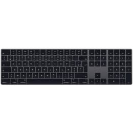 Magic Keyboard (2017) mit Ziffernblock Wireless - Space Grau - AZERTY - Französisch