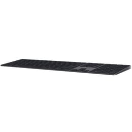 Magic Keyboard (2017) mit Ziffernblock Wireless - Space Grau - AZERTY - Französisch
