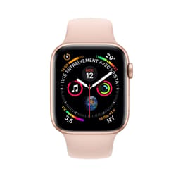 Apple Watch (Series 4) September 2018 40 mm - Aluminium Gold - Armband Sportarmband Rosa