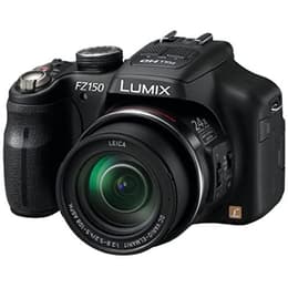 Kompakt Bridge Kamera Panasonic Lumix DMC-FZ150 Schwarz + Objektiv Leica DC Vario-Elmarit 25-600 mm f/2.8-5.2
