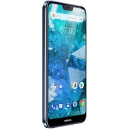Nokia 7.1 64 GB - Blau - Ohne Vertrag