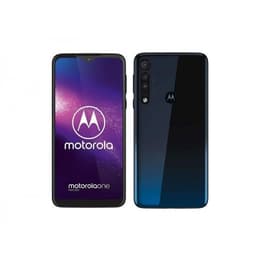 Motorola One Macro 64 GB - Blau - Ohne Vertrag