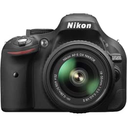 Spiegelreflexkamera Nikon D5200 Schwarz + VR-Objektiv Nikkor AF-S DX 18-55 mm f/3.5-5.6