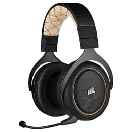 Corsair HS70 Pro Wireless Kopfhörer Noise cancelling gaming kabellos mit Mikrofon - Creme