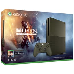 Xbox One S 1000GB - Grün - Limited Edition Military Green + Battlefield 1
