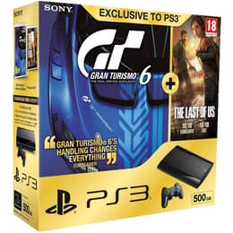 PlayStation 3 Ultra Slim - HDD 500 GB - Schwarz