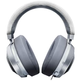 Razer Kraken Mercury Edition Kopfhörer gaming verdrahtet mit Mikrofon - Weiß/Grau