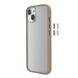 Hülle iPhone 14 Plus - Natürliches Material - Beige