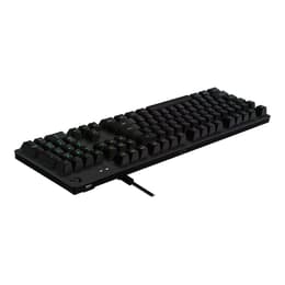 Logitech Tastatur AZERTY Französisch mit Hintergrundbeleuchtung G413 Carbone