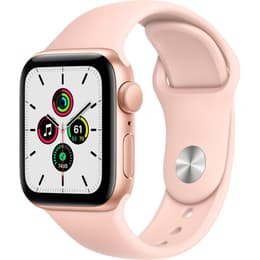 Apple Watch (Series SE) GPS 40 mm - Aluminium Gold - Sportarmband Sandrosa