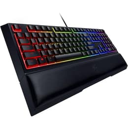 Razer Tastatur AZERTY Französisch mit Hintergrundbeleuchtung Ornata Chroma V2 RZ03-r3-f1