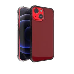 Hülle iPhone 13 mini - Silikon - Schwarz/Transparent