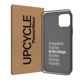 Hülle iPhone 12/12 Pro und schutzfolie - Kunststoff - Schwarz
