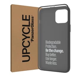 Hülle iPhone 12 Pro Max und schutzfolie - Kunststoff - Schwarz