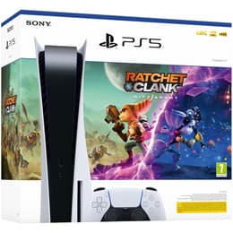 PlayStation 5 825GB - Weiß + Ratchet & Clank: Rift Apart