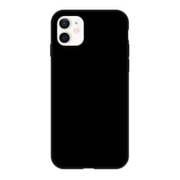 Hülle iPhone 12 Mini - Natürliches Material - Schwarz