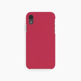 Hülle iPhone XR - Natürliches Material - Rot