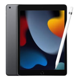 Bundle iPad 10,2" 9e génération + Apple Pencil - 64GB - Space Grau - Kein Sim-Slot
