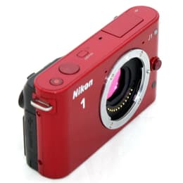 Kompaktkamera - NIKON 1 J1 - Rot