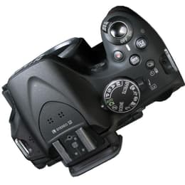 SLR-Kamera - NIKON D5200 Ohne Objektiv - Schwarz