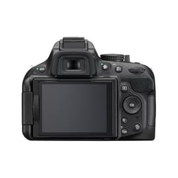 SLR-Kamera - NIKON D5200 Ohne Objektiv - Schwarz