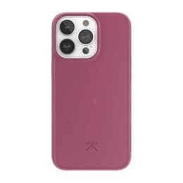 Hülle iPhone 14 Pro Max - Natürliches Material - Rot