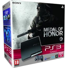 PlayStation 3 Slim - HDD 320 GB - Schwarz