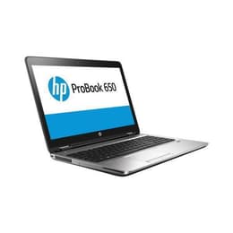 HP ProBook 650 G1 15" Core i3 2,4 GHz - SSD 250 GB - 8GB QWERTY - Englisch (UK)