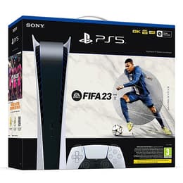 PlayStation 5 Digital Edition 825GB - Weiß Ναί + FIFA 23