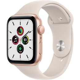 Apple Watch (Series SE) GPS 44 mm - Aluminium Gold - Sportarmband Polarstern