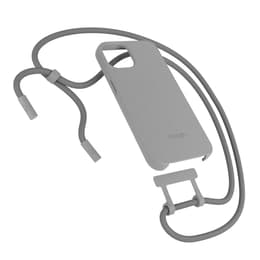 Hülle iPhone 14 Plus - Natürliches Material - Grau