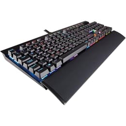 Corsair Tastatur QWERTY Englisch (US) mit Hintergrundbeleuchtung K70 Lux RGB MX Brown