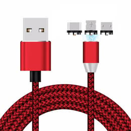 Smartphone Ladegerät Shop-Story Magnetic Cable Red